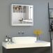 Armario de Baño con Espejo - Muebles De Baño 48 Armario de Baño con Espejo - Muebles De Baño 48 Blanco