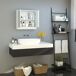 Armario de Baño con Espejo - Muebles De Baño 48 Armario de Baño con Espejo - Muebles De Baño 48 Blanco