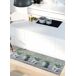 Alfombra de cocina motivos florales SPRINTY - ATTICGO 52x100 Alfombra de cocina motivos florales SPRINTY - ATTICGO 52x100 Gris