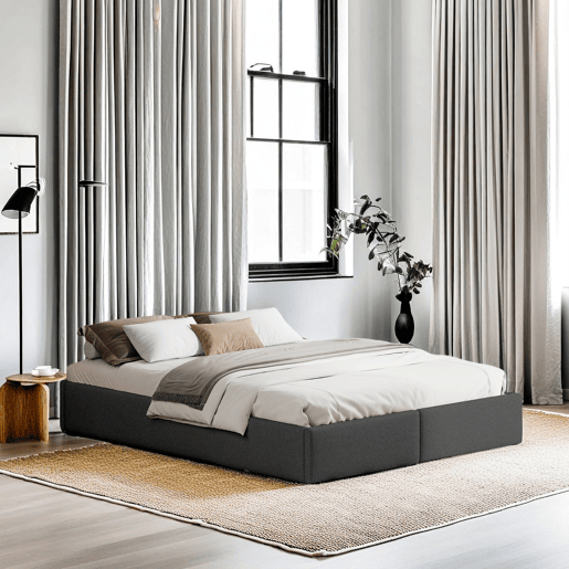 Cama 160x200cm, cama de casal, gavetas, cama funcional, cama jovem, cama com arrumação