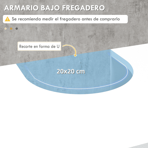 Armário de pia independente com 2 portas e prateleiras ajustáveis anti-tombamento, estilo moderno, 90x30x60 cm, branco Armário de pia independente com 2 portas e prateleiras ajustáveis anti-tombamento, estilo moderno, 90x30x60 cm, branco