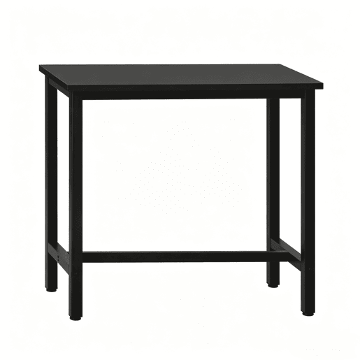 Mesa alta 100 x 40 x 100 cm u2014 design elegante e multifuncional para sala de jantarbarhall de entrada u2014 preto Mesa alta 100 x 40 x 100 cm u2014 design elegante e multifuncional para sala de jantarbarhall de entrada u2014 preto