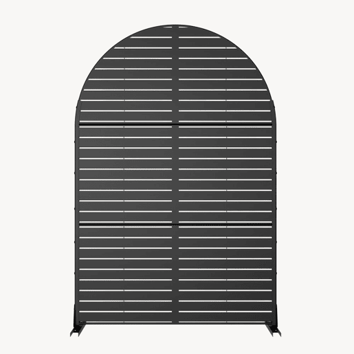 Divisória Nodepp forma de arco redondo aço 180 x 120 cm Preto casa.pro Divisória Nodepp forma de arco redondo aço 180 x 120 cm Preto casa.pro