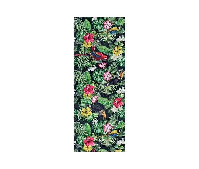 Alfombra de cocina motivos florales multicolor sprinty, 52x200 cm - atticgo