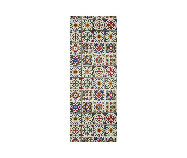 Alfombra de cocina diseños bohemios multicolor SPRINTY, 52x200 cm - ATTICGO