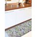 Alfombra de cocina motivos florales RICCI - ATTICGO Alfombra de cocina motivos florales RICCI - ATTICGO Multicolor