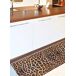 Alfombra de cocina estampado animal RICCI - ATTICGO 52x100 Alfombra de cocina estampado animal RICCI - ATTICGO 52x100 Amarillo