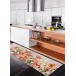 Alfombra de cocina motivos florales RICCI - ATTICGO 52x100 Alfombra de cocina motivos florales RICCI - ATTICGO 52x100 Multicolor