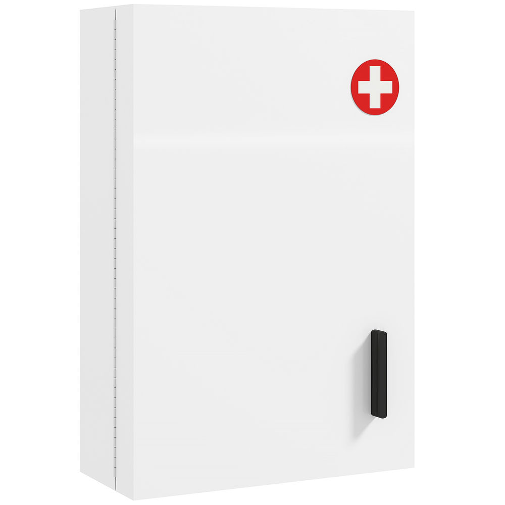 Botiquín de Medicina Acero Laminado, Acero Inoxidable HOMCOM