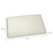 Almohada Desenfundable de Espuma de Memoria Almohada Desenfundable de Espuma de Memoria Blanco