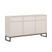 Aparador de 3 puertas y 3 cajones Loa 157 Aparador de 3 puertas y 3 cajones Loa 157 Beige