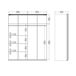 Armario 2 Puertas Colgador en Madera Nobilitada 182 Armario 2 Puertas Colgador en Madera Nobilitada 182 Blanco