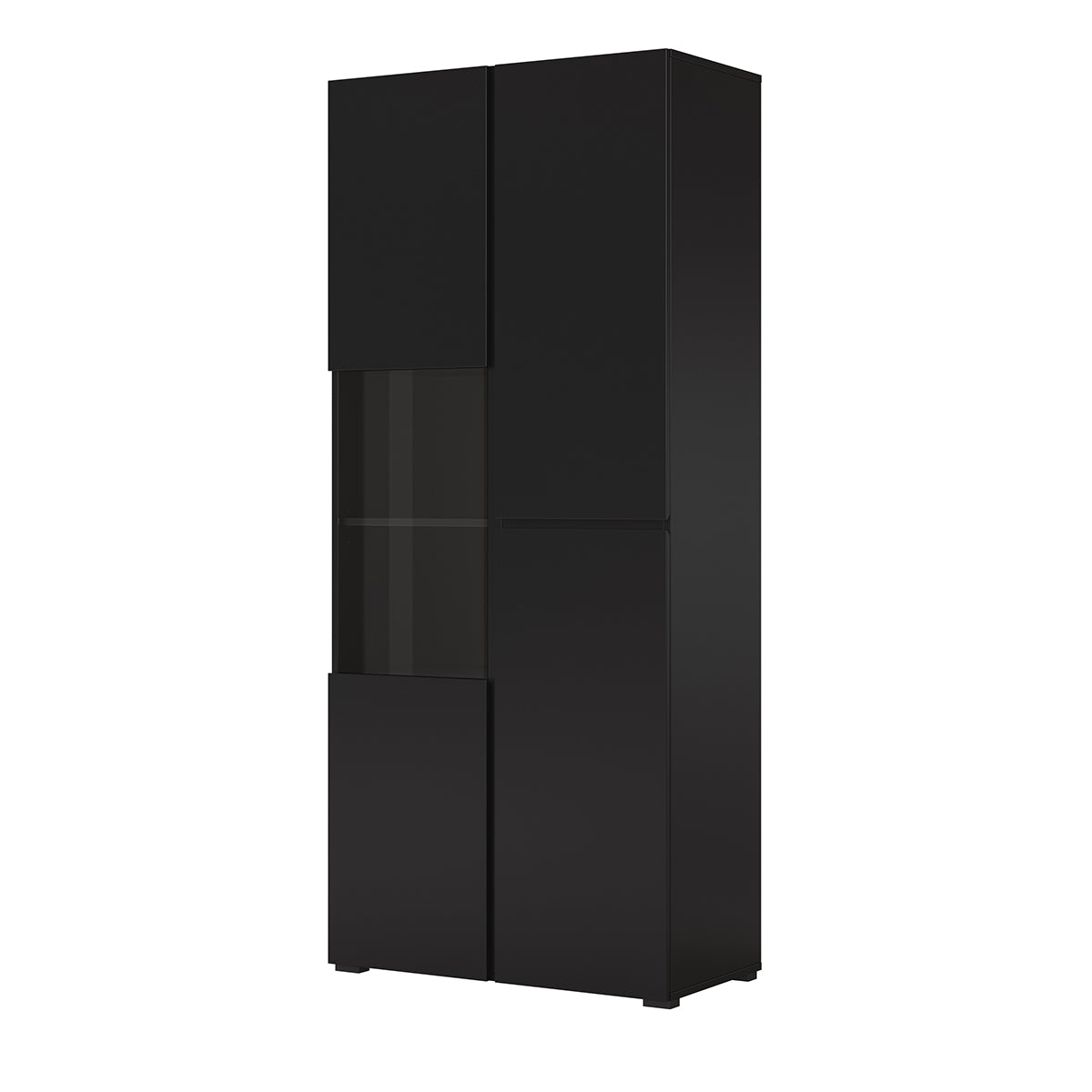 Aparador de 2 puertas Lilia 79 Negro