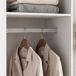 Armario Ropero HOMCOM, hogar - muebles de dormitorio Armario Ropero HOMCOM, hogar - muebles de dormitorio Blanco
