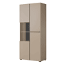 Armário de louça de 2 portas Lilia Taupe