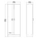 Armario Multiuso 2 Puertas 3 Estantes en Madera Laminada 70 Armario Multiuso 2 Puertas 3 Estantes en Madera Laminada 70 Marrón