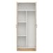 Armario Multiuso 2 Puertas 3 Estantes en Madera Laminada 70 Armario Multiuso 2 Puertas 3 Estantes en Madera Laminada 70 Marrón