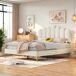 Camas, camas para adolescentes, camas dobles, camas planas Camas, camas para adolescentes, camas dobles, camas planas Beige