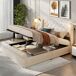 Cama, USB, LED, cama doble, cama juvenil, cama funcional Cama, USB, LED, cama doble, cama juvenil, cama funcional Beige