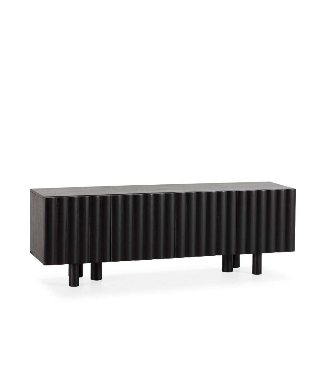 Mueble para televisión 4 puertas diseño moderno y funcional