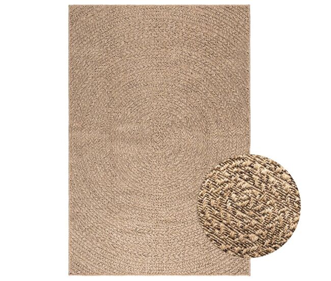 Alfombra de estilo yute para interior y exterior
