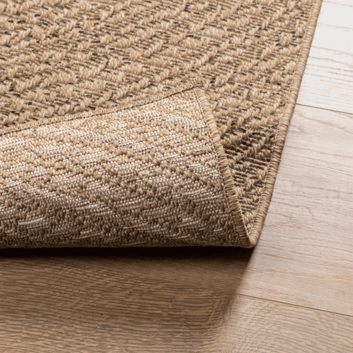Tapete estilo juta para interior e exterior
