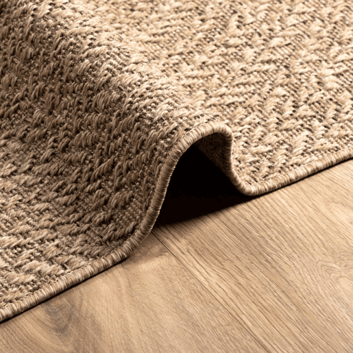 Tapete estilo juta para interior e exterior