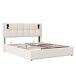 Cama, cama doble, luz de lectura, somier hidráulico. 205x169 Cama, cama doble, luz de lectura, somier hidráulico. 205x169 Beige
