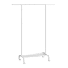Cabideiro com rodas - Design aberto e portátil para roupa - Branco