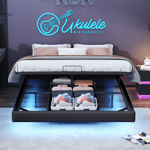 Cama estofada 160x200cm com estrado em madeira, estrutura de cama 160x200cm com iluminação LED, cama com lençóis, resistente e estável, cama de casal, estrutura de cama Cama estofada 160x200cm com estrado em madeira, estrutura de cama 160x200cm com iluminação LED, cama com lençóis, resistente e estável, cama de casal, estrutura de cama