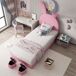 Cama infantil de terciopelo Cama infantil de terciopelo Rosa