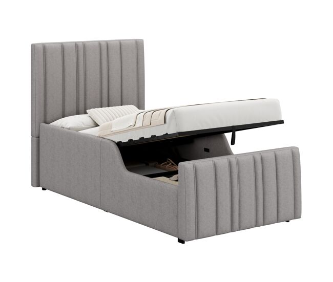 Cama infantil de lino 106x214