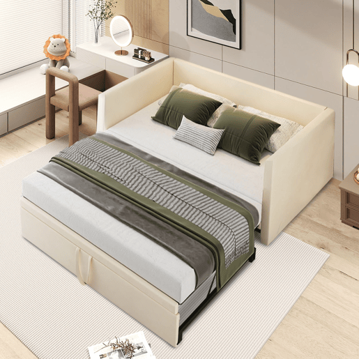 Cama 90x200180x200cm, sofá-cama com base de tração, cama de adolescente, cama de hóspedes, cama infantil Cama 90x200180x200cm, sofá-cama com base de tração, cama de adolescente, cama de hóspedes, cama infantil