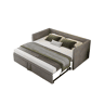 Cama 90x200180x200cm, sofá-cama com base de tração, cama de adolescente, cama de hóspedes, cama infantil
