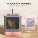 Arenero para Gato ABS, PP PawHut Arenero para Gato ABS, PP PawHut Rosa