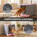 Arenero para Gato ABS, PP PawHut Arenero para Gato ABS, PP PawHut Rosa