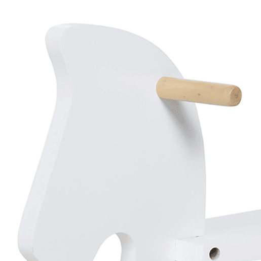 HOMCOM Cavalinho de Baloiço para Bebés, Cavalo de Baloiço em Madeira, Design Clássico e Artesanato Sólido, para Crianças dos 1 aos 3 Anos, Branco HOMCOM Cavalinho de Baloiço para Bebés, Cavalo de Baloiço em Madeira, Design Clássico e Artesanato Sólido, para Crianças dos 1 aos 3 Anos, Branco