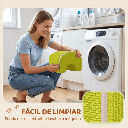 AIYAPLAY Conjunto de 5 Blocos de Espuma para Crianças, Blocos Psicomotores com Base Antiderrapante, Capa RemovĂvel, Set de Escalada Suave Interior para Subir e Gatinhar, 3-6 Anos AIYAPLAY Conjunto de 5 Blocos de Espuma para Crianças, Blocos Psicomotores com Base Antiderrapante, Capa RemovĂvel, Set de Escalada Suave Interior para Subir e Gatinhar, 3-6 Anos