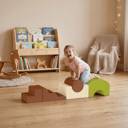 AIYAPLAY Conjunto de 5 Blocos de Espuma para Crianças, Blocos Psicomotores com Base Antiderrapante, Capa RemovĂvel, Set de Escalada Suave Interior para Subir e Gatinhar, 3-6 Anos AIYAPLAY Conjunto de 5 Blocos de Espuma para Crianças, Blocos Psicomotores com Base Antiderrapante, Capa RemovĂvel, Set de Escalada Suave Interior para Subir e Gatinhar, 3-6 Anos