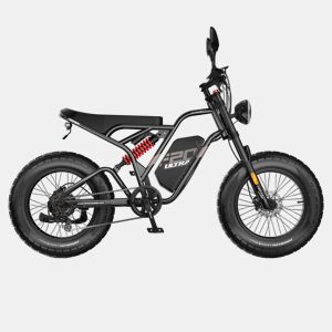 E-bike FAFREES F20 Ultra (Homologação UE L1e-B) - Motor 750W Bateria 48V25AH Pneus 20 Polegadas Travões mecânicos - Preta