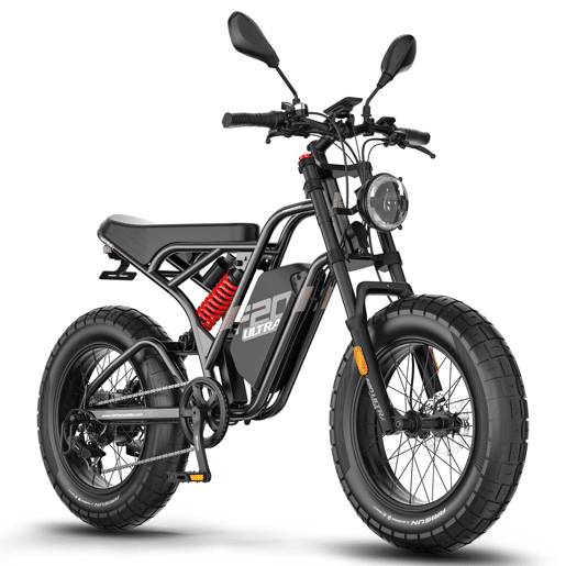 E-bike FAFREES F20 Ultra (Homologação UE L1e-B) - Motor 750W Bateria 48V25AH Pneus 20 Polegadas Travões mecânicos - Preta E-bike FAFREES F20 Ultra (Homologação UE L1e-B) - Motor 750W Bateria 48V25AH Pneus 20 Polegadas Travões mecânicos - Preta