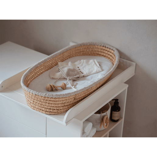 Muda-fraldas Wood Luck Romy Branco
