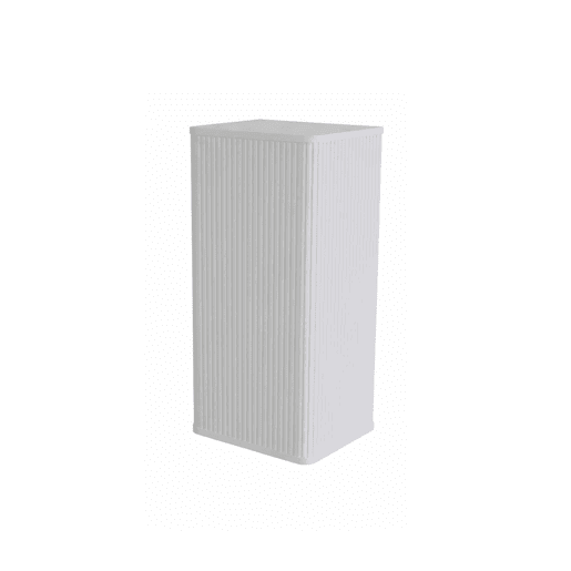 Armário de casa de banho suspenso - Design com ranhuras para espaços pequenos, arrumação na parede - Branco Armário de casa de banho suspenso - Design com ranhuras para espaços pequenos, arrumação na parede - Branco