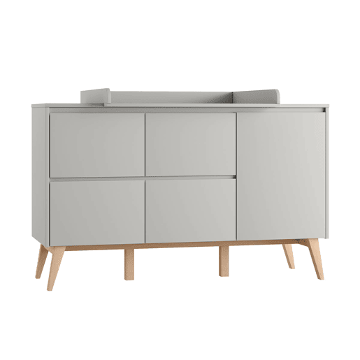 Muda-fraldas Pinio Swing Cinzento Muda-fraldas Pinio Swing Cinzento