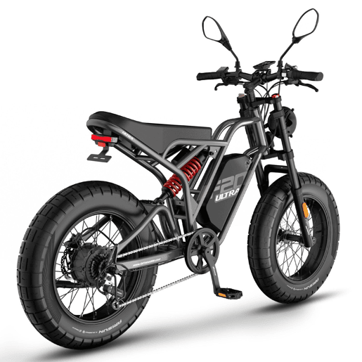 E-bike FAFREES F20 Ultra (Homologação UE L1e-B) - Motor 750W Bateria 48V25AH Pneus 20 Polegadas Travões mecânicos - Cinza E-bike FAFREES F20 Ultra (Homologação UE L1e-B) - Motor 750W Bateria 48V25AH Pneus 20 Polegadas Travões mecânicos - Cinza