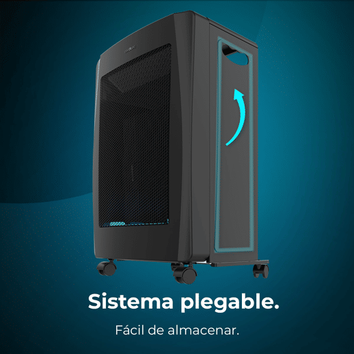 Cecotec Aquecedor a Gás Dobrável Chama Azul ReadyWarm 4500 BlueFlame Foldable. 4200 W, 2 Níveis de Potência