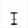 Banco de bar de 38 cm u2013 estilo moderno, assento alto para o pequeno-almoço e sala de jantar u2013 preto