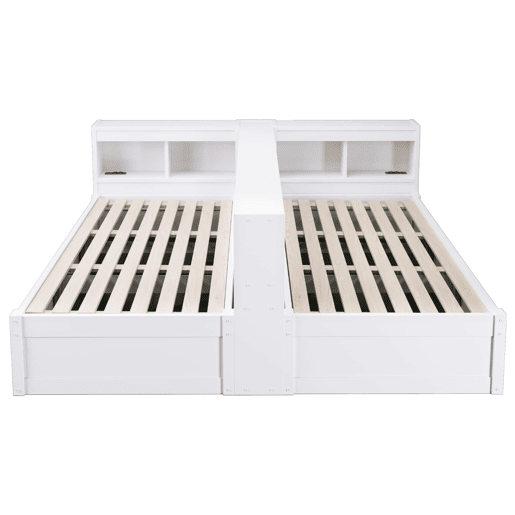 Sofá-cama 90180 × 200 cm - Com tomada europeia, compartimentos de arrumação, luz LED, mecanismo hidráulico, cama multifuncional - Branco Sofá-cama 90180 × 200 cm - Com tomada europeia, compartimentos de arrumação, luz LED, mecanismo hidráulico, cama multifuncional - Branco