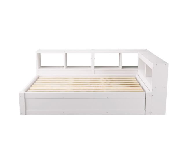 Sofá cama 90 x 200 cm - con enchufe europeo, múltiples compartimentos de almacenamiento, tiras de luz led multicolor, mecanismo de cama hidráulico,