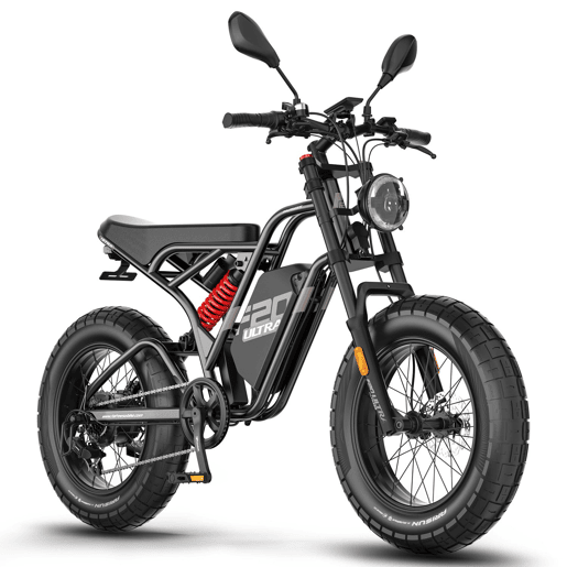 E-bike FAFREES F20 Ultra (Homologação UE L1e-B) - Motor 750W Bateria 48V25AH Pneus 20 Polegadas Travões hidráulicos - Preta E-bike FAFREES F20 Ultra (Homologação UE L1e-B) - Motor 750W Bateria 48V25AH Pneus 20 Polegadas Travões hidráulicos - Preta